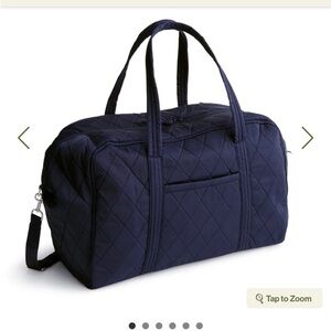 Vera Bradley Large Miramar Weekender - Peacoat in Performance Twill